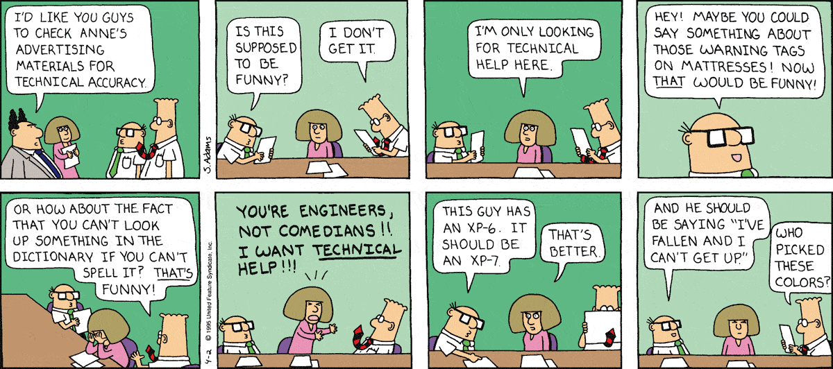 Dilbert Cartoon